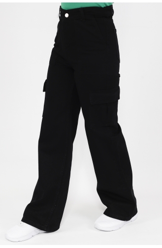 Pantalon Noir 1369-01