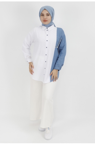 Chemise Blanc 23074-01