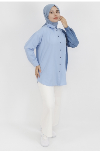 Blau Hemd 23074-03