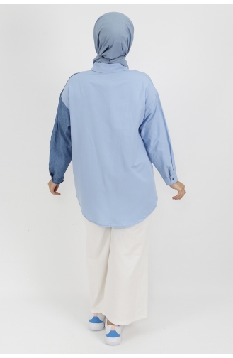 Blau Hemd 23074-03