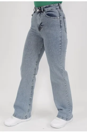 Eisblau Hose 1232-02