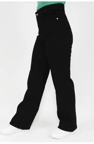 Pantalon Noir 1232-03