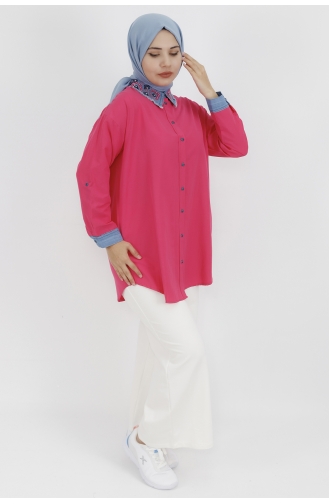 Chemise Fushia 23075-02