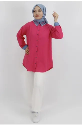 Fuchsia Hemd 23075-02