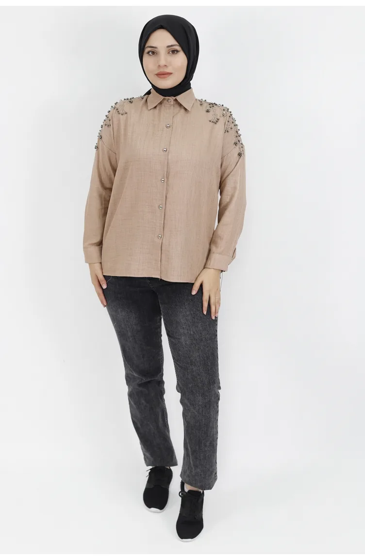 Chemise Beige 5002-03