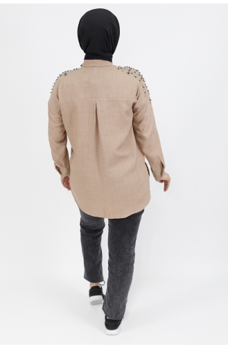 Beige Hemd 5002-03
