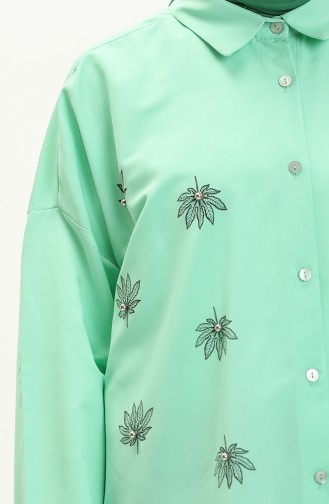 Embroidered Tunic 0132-06 Green 0132-06