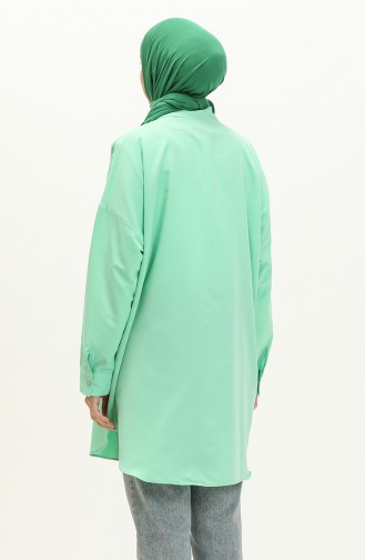 Embroidered Tunic 0132-06 Green 0132-06