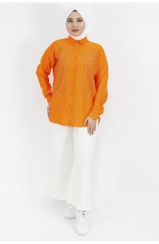 Orange Hemd 2383-03