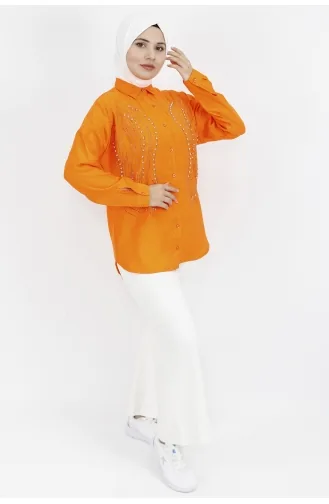Orange Hemd 2383-03