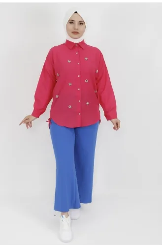 Fuchsia Hemd 6991-05