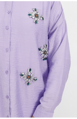 Lila Hemd 2339-01