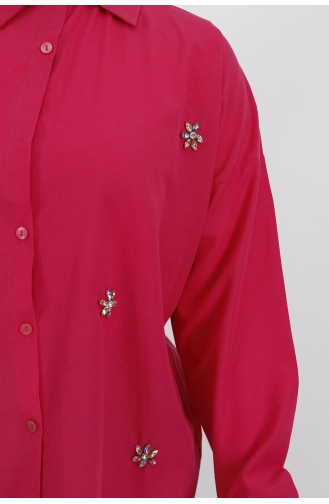 Fuchsia Overhemdblouse 6990-01
