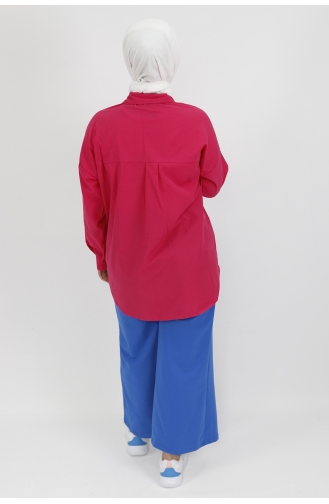 Fuchsia Overhemdblouse 6990-01