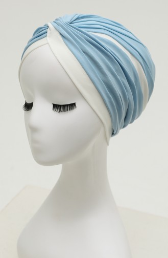 Bonnet Croisé 0036-16 Bleu Bébé 0036-16