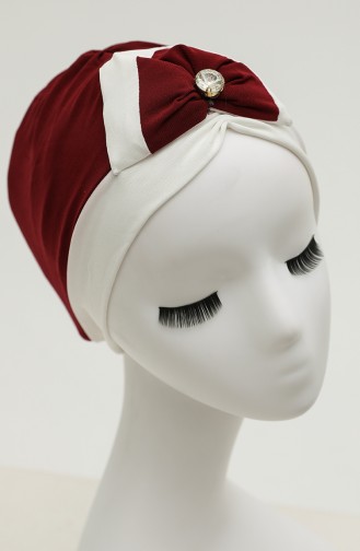 Claret red Ready to wear Turban 9030-05