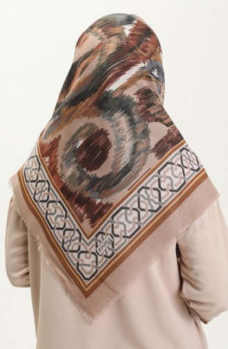 Printed Scarf 13217-20 Mink 13217-20