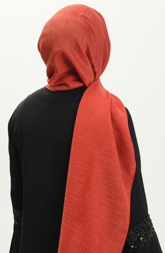 Karaca Jacquard Shawl 81000-07 Brick Red 81000-07