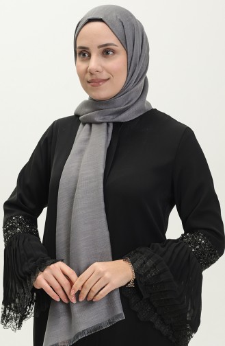 Karaca Jacquard Shawl 81000-12 Gray 81000-12
