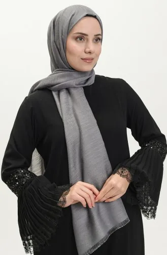 Karaca Jacquard Shawl 81000-12 Gray 81000-12