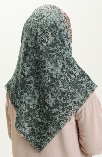 Printed Scarf 13220-04  Milk Coffee 13220-04