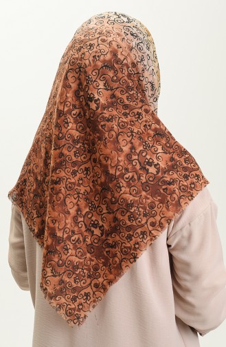 Printed Scarf  13220-05 Mustard 13220-05