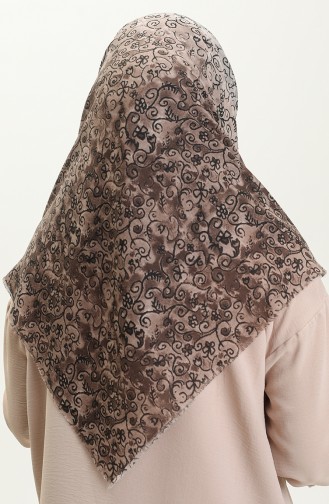 Printed Scarf 13220-19 Dark Gray 13220-19