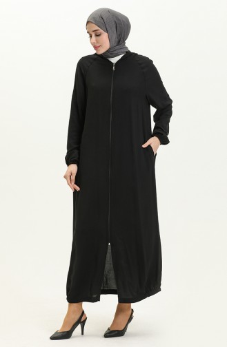 Schwarz Abayas 6962-01