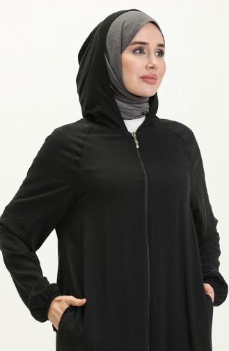 Schwarz Abayas 6962-01