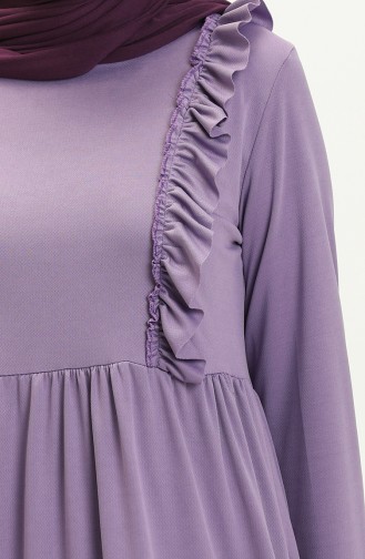 Lilac İslamitische Jurk 7252-05