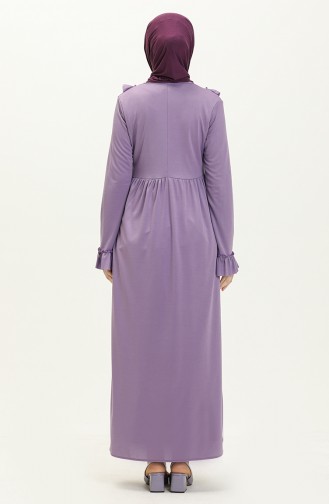 Lilac İslamitische Jurk 7252-05