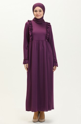 Purple İslamitische Jurk 7252-10