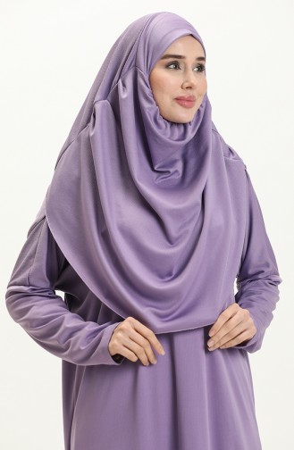 One-Piece Prayer Dress 1712-06 Lilac 1712-07