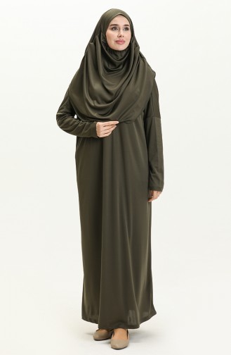 Khaki Praying Dress 1712-09