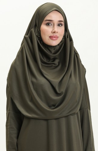 Khaki Praying Dress 1712-09