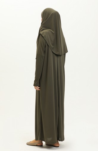 Khaki Praying Dress 1712-09