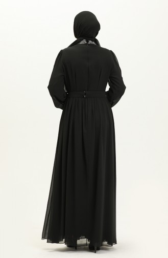 Robe de Soirée 52863-01 Noir 52863-01