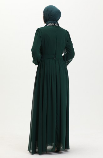 Robe de Soirée 52863-06 Vert 52863-06