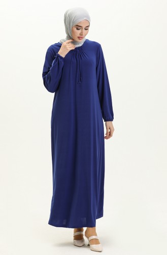 Sandy Kleid mit elastischen Ärmeln 4254-01 Saks 4254-01