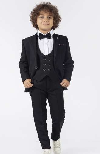 Schwarz Baby und Kinder Anzüge 2405406407-05