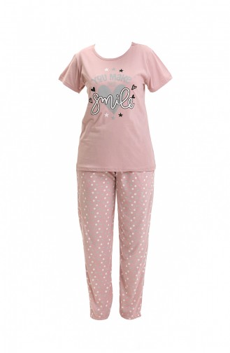 Akbeniz Kadın Pamuk Pijama Takım 20501P