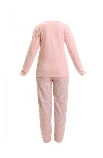 Akbeniz Kadın Penye Uzun Kol Pijama Takım 4117