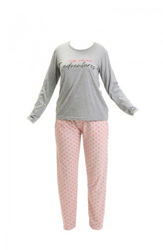 Gray Pajamas 3466