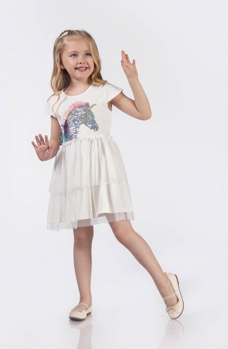 Robe Enfant Blanc 02