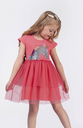 Robe Enfant Fleur de grenadine 04