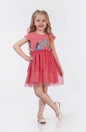 Robe Enfant Fleur de grenadine 04