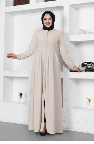 Beige Abaya 0028SGS.BEJ