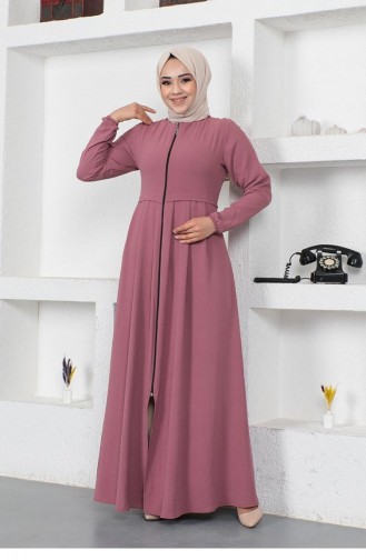 Beige-Rose Abayas 0028SGS.GKR