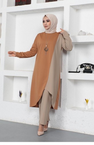 Tan Suit 2046MG.TAB