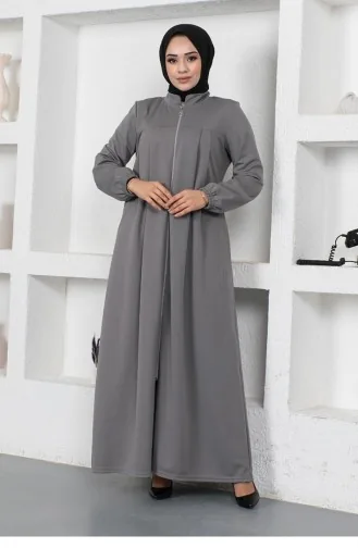 Gray Abaya 2049MG.GRI